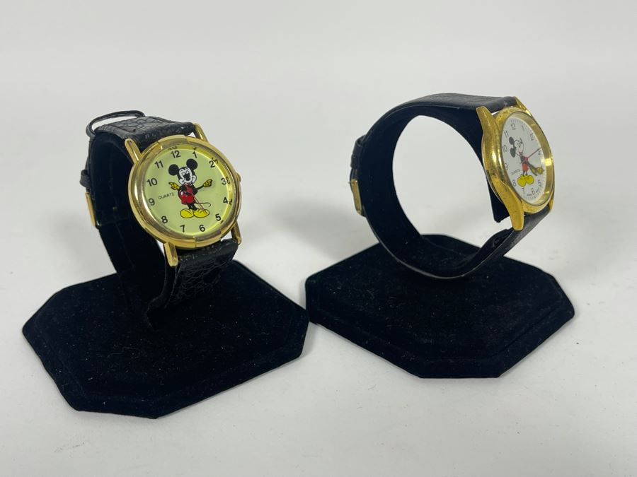 Pair Of Vintage Mickey Mouse Watches [Photo 6]