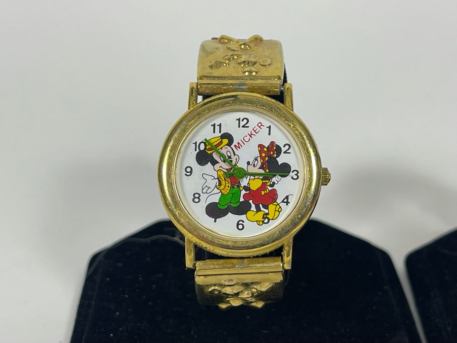 Pair Of Vintage Disney Mickey Mouse Watches [Photo 6]