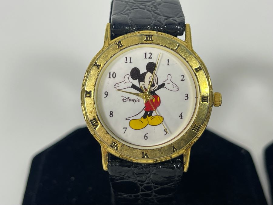 Pair Of Disney Mickey Mouse Watches