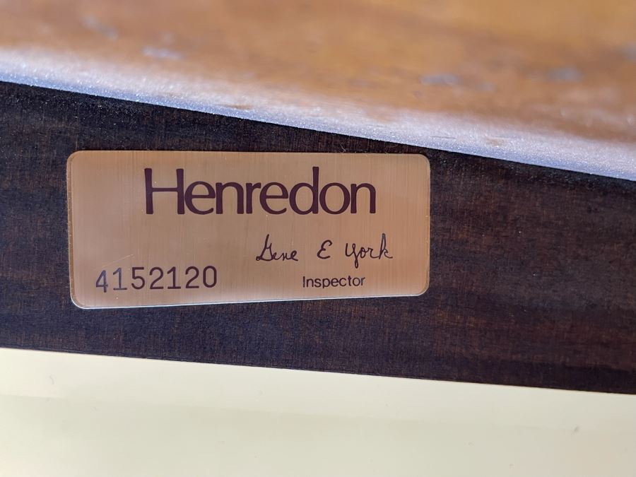 Henredon Coffee Table 3’8”W X 1’5”H [Photo 9]