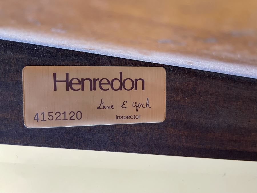 Henredon Coffee Table 3’8”W X 1’5”H [Photo 10]