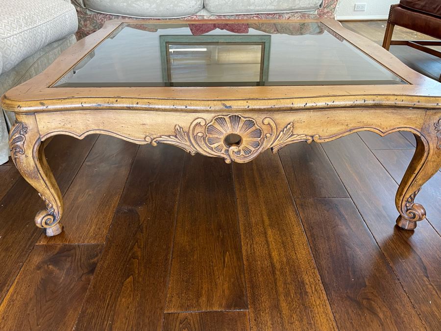 Henredon Coffee Table 3’8”W X 1’5”H [Photo 3]