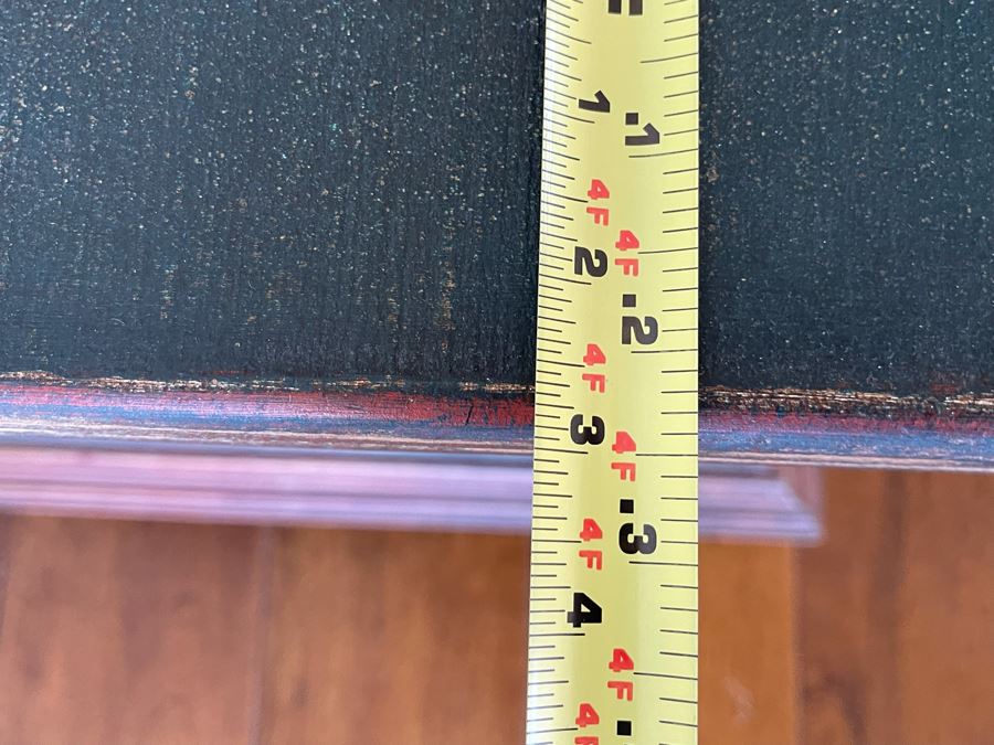 Wooden Scenic Treasure Chest Trunk 51W X 24D X 24H [Photo 11]