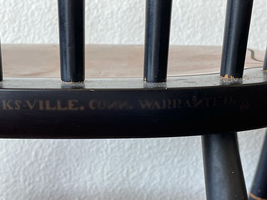 Set Of Four Signed L. Hitchcock Stenciled Chairs [Photo 11]