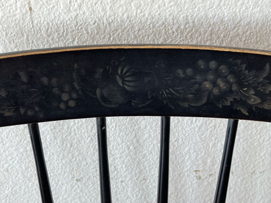 Signed L. Hitchcock Stenciled Chair [Photo 2]