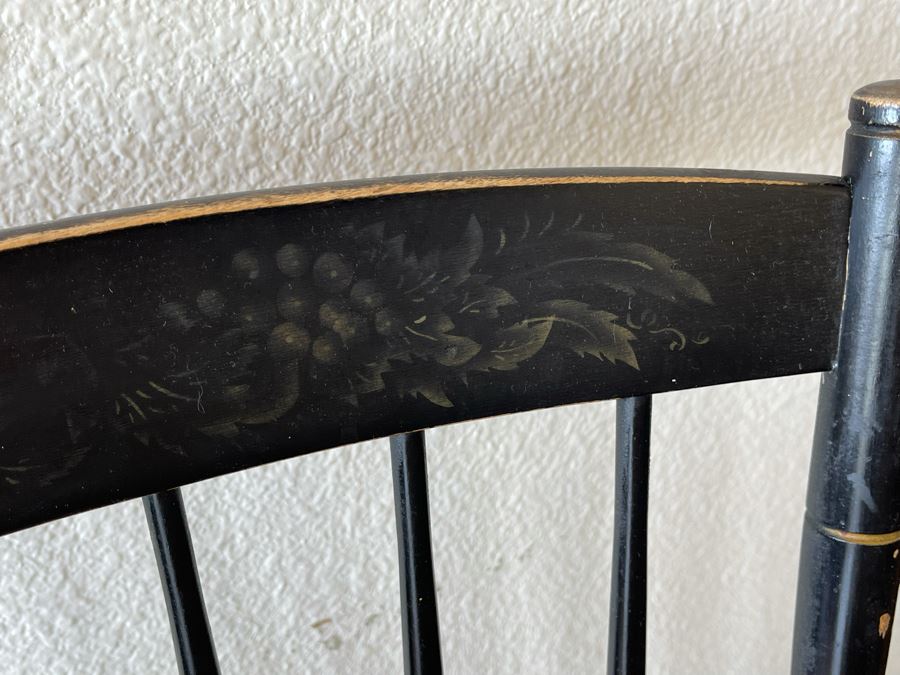 Signed L. Hitchcock Stenciled Chair [Photo 3]