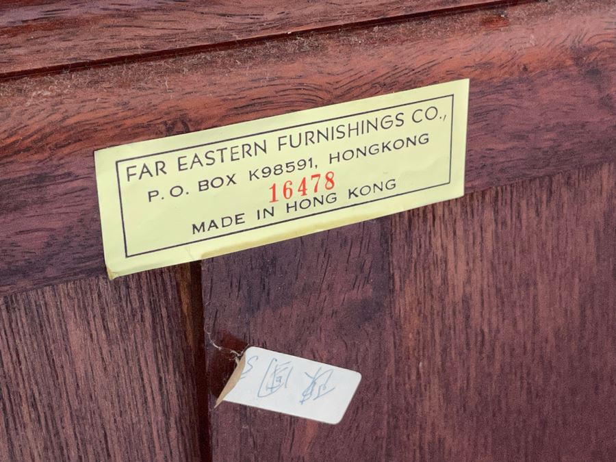 Chinese Rosewood Chest Of Drawers Dresser From Hong Kong 6’W X 1’7”D X 2’8”H [Photo 8]