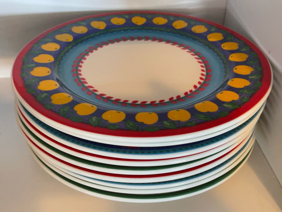 Set Of Vista Alegre Portugal China Plates, Cups, Teapot [Photo 4]