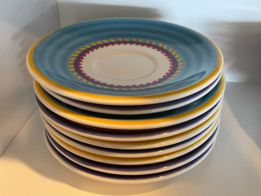 Set Of Vista Alegre Portugal China Plates, Cups, Teapot [Photo 5]