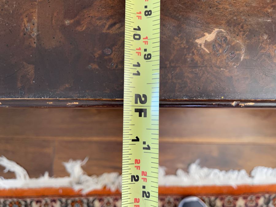 Knob Creek Wooden Side Table With Drawer 2’W X 2’D X 1’11”H [Photo 9]