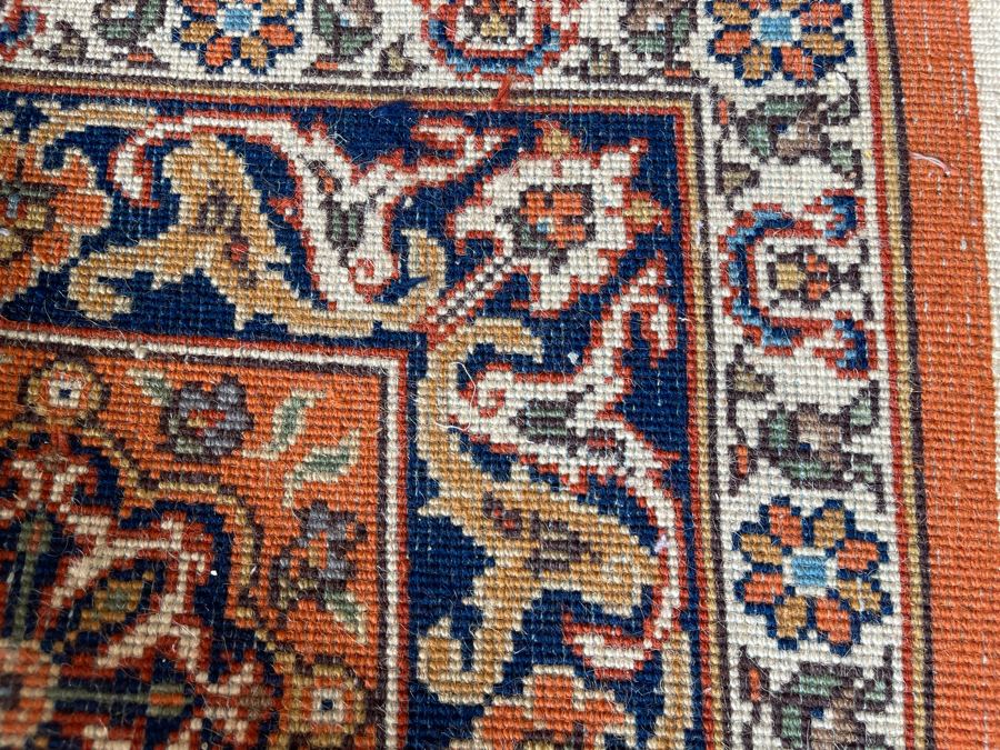 Signed Hand Knotted Wool Persian Area Rug 8’11” X 11’10” [Photo 15]