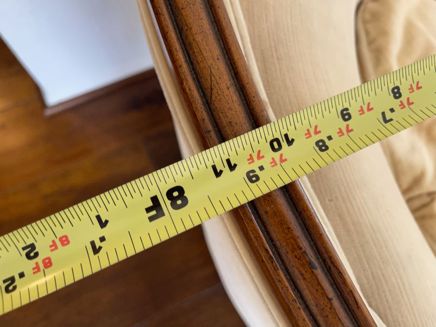 JUST ADDED - Vintage French Provincial Long Sofa By Heritage 7’11”L X 2’9”D X 2’8”H [Photo 10]