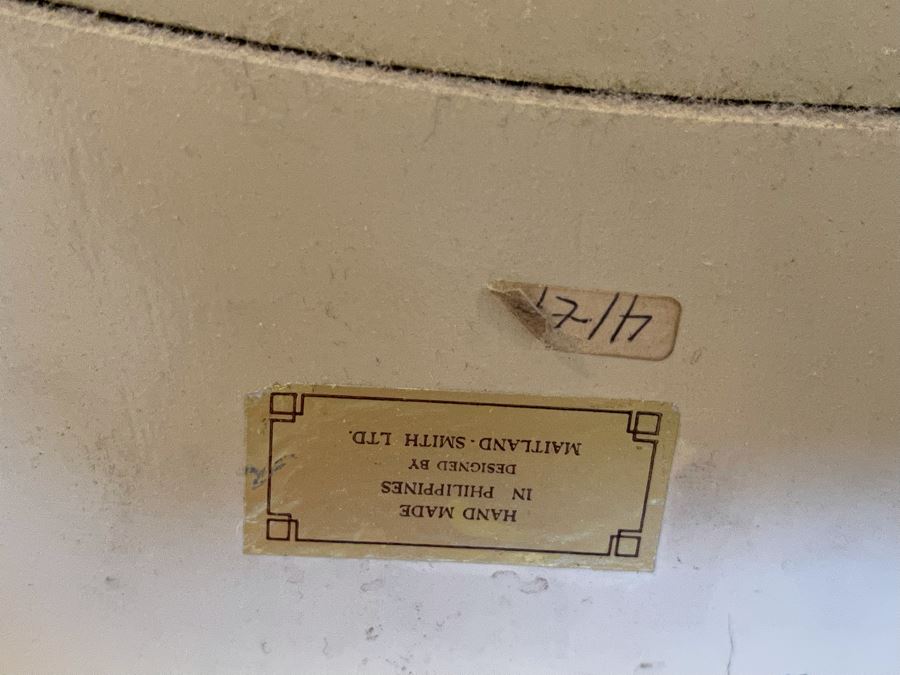 Maitland-Smith Round Wall Mirror 3’3”R [Photo 10]