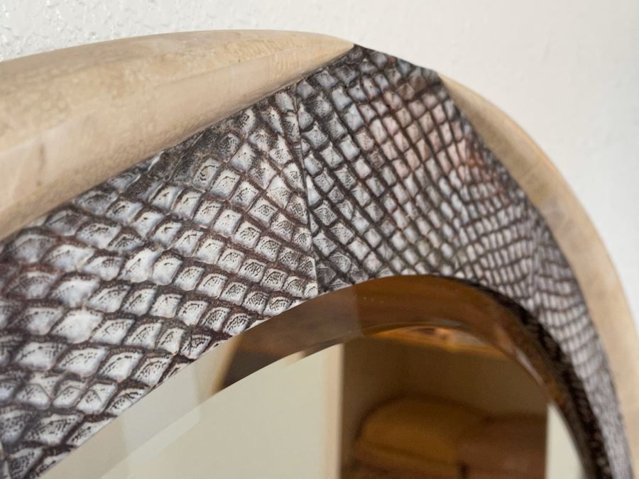 Maitland-Smith Round Wall Mirror 3’3”R [Photo 7]