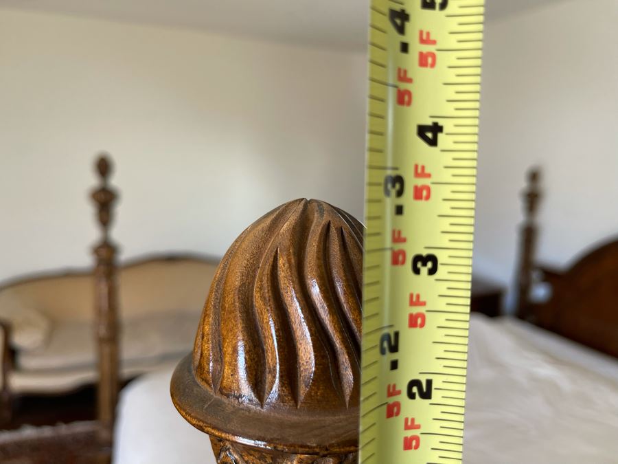 Stunning Baker Furniture American Walnut Low Post CA King Bed With Original Product Brochure 6’5”W X 7’9”D X 5’3”H Retails $4,800 [Photo 30]