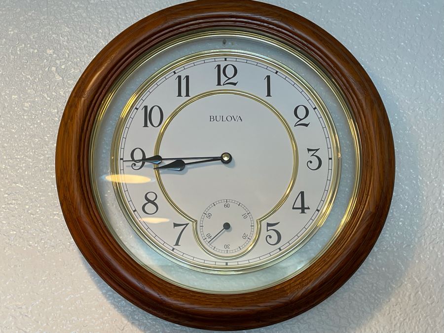 Bulova Wall Clock