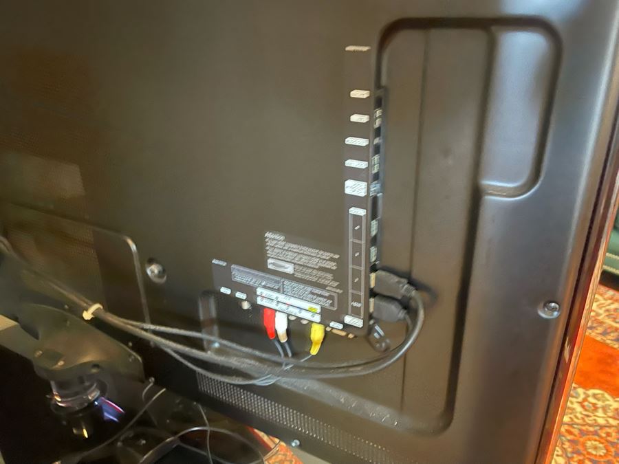 Metal And Glass TV Stand Plus Samsung 55” 1080p LED HDTV Model UN55B6000VF [Photo 7]