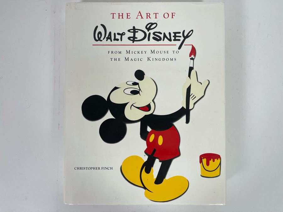 The Art Of Walt Disney From Mickey Mouse To The Magic Kingdom Hardcover Book 1983 Edition [Photo 1]