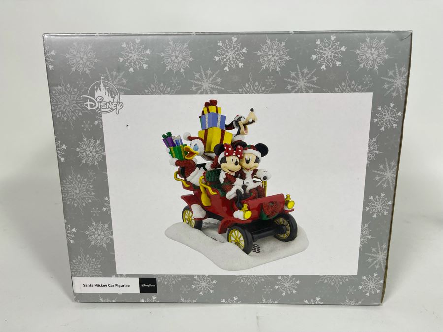 Disney Santa Mickey Car Figurine With Box [Photo 8]