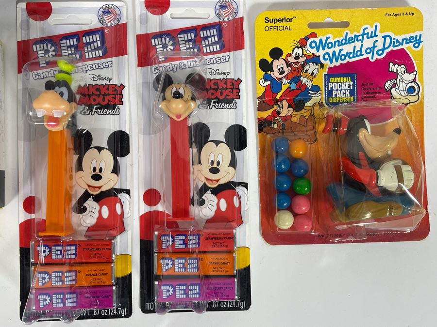 Disney PEZ And Gumball Dispensers With Limited Edition 80 Years Of Mickey Mouse PEZ [Photo 9]