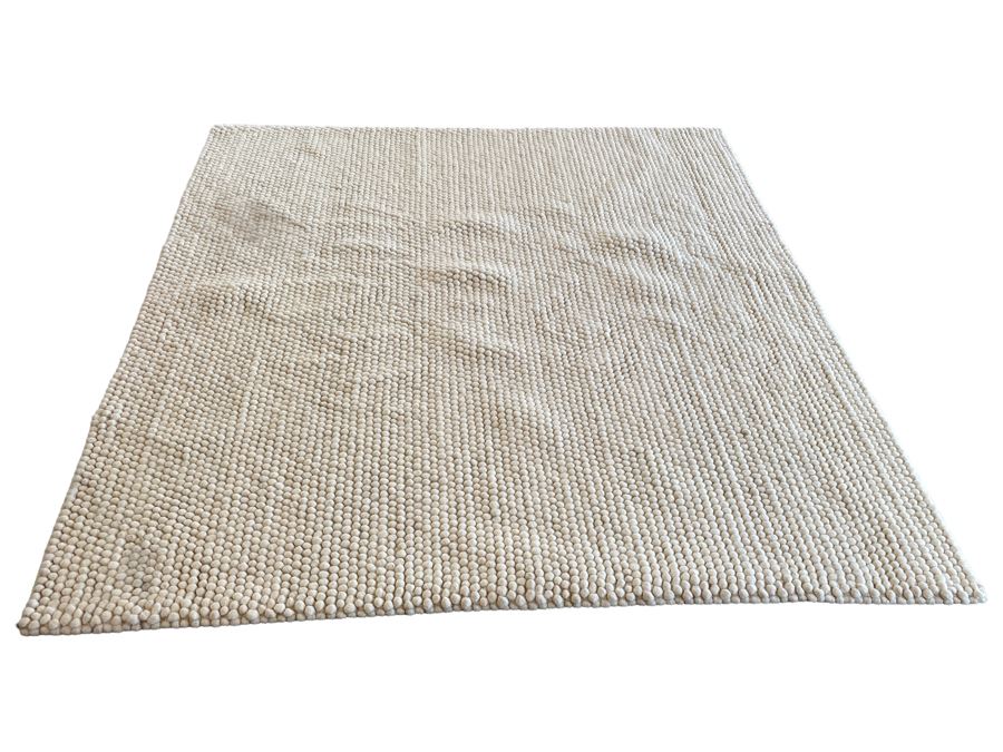JUST ADDED - Wool Area Rug 72 X 71