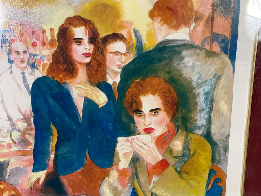 Joanna Zjawinska Signed Limited Edition Serigraph Framed 37 X 44 Estimate $1,250 [Photo 9]