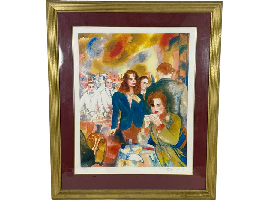 Joanna Zjawinska Signed Limited Edition Serigraph Framed 37 X 44 Estimate $1,250 [Photo 2]
