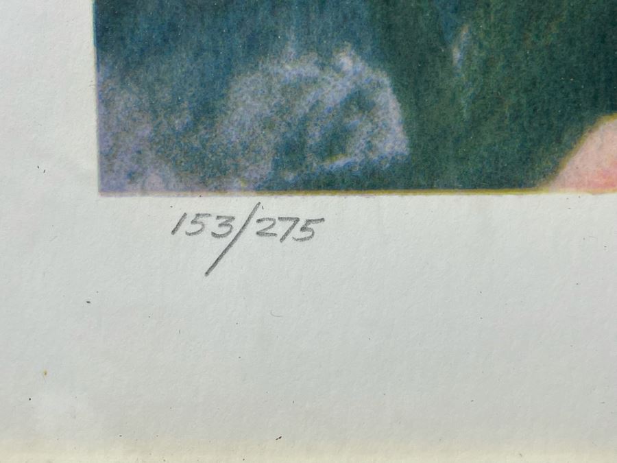 Joanna Zjawinska Signed Limited Edition Serigraph Framed 37 X 44 Estimate $1,250 [Photo 8]