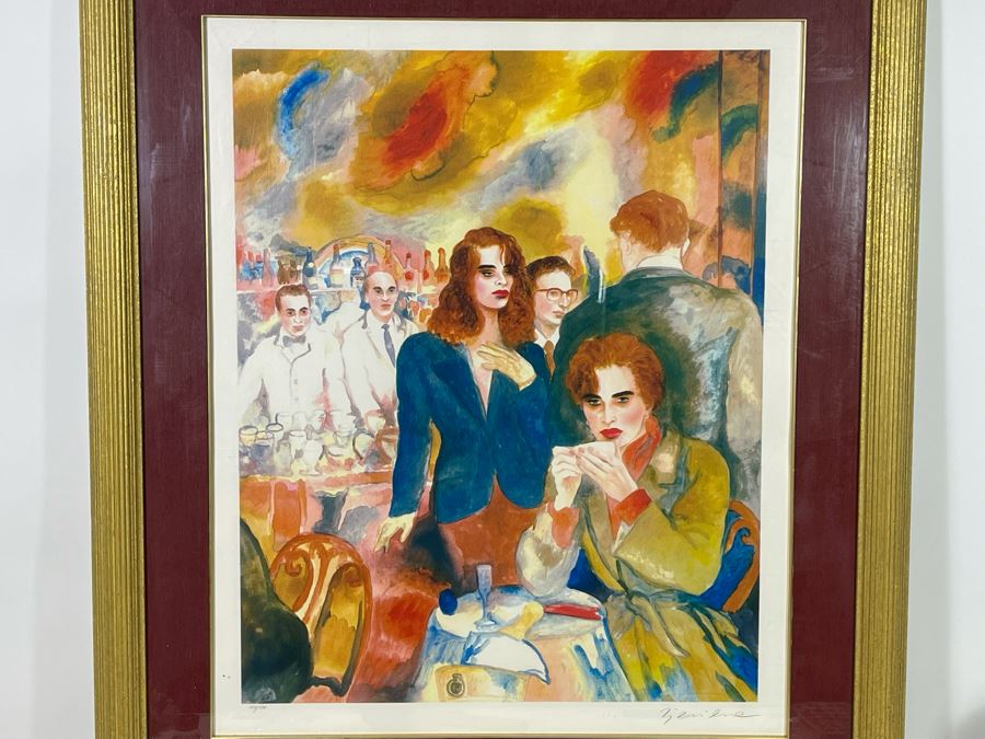 Joanna Zjawinska Signed Limited Edition Serigraph Framed 37 X 44 Estimate $1,250 [Photo 5]