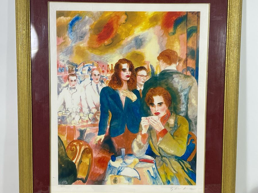 Joanna Zjawinska Signed Limited Edition Serigraph Framed 37 X 44 Estimate $1,250 [Photo 4]