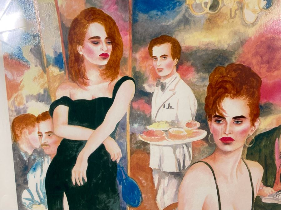 Joanna Zjawinska Signed Limited Edition Serigraph Framed 37 X 44 Estimate $1,250 [Photo 8]