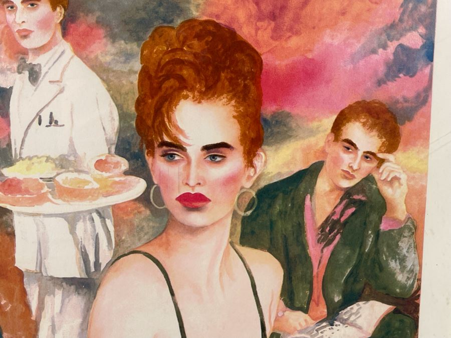 Joanna Zjawinska Signed Limited Edition Serigraph Framed 37 X 44 Estimate $1,250 [Photo 4]