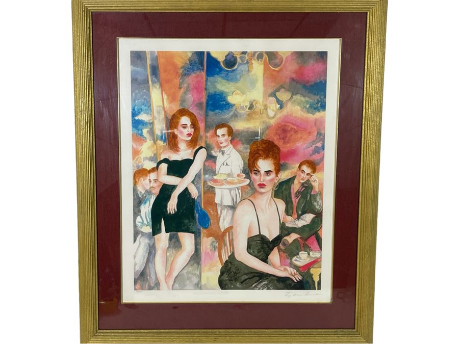 Joanna Zjawinska Signed Limited Edition Serigraph Framed 37 X 44 Estimate $1,250 [Photo 2]