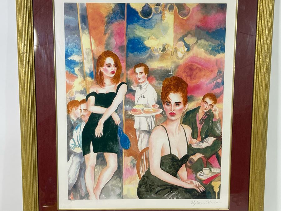 Joanna Zjawinska Signed Limited Edition Serigraph Framed 37 X 44 Estimate $1,250 [Photo 3]