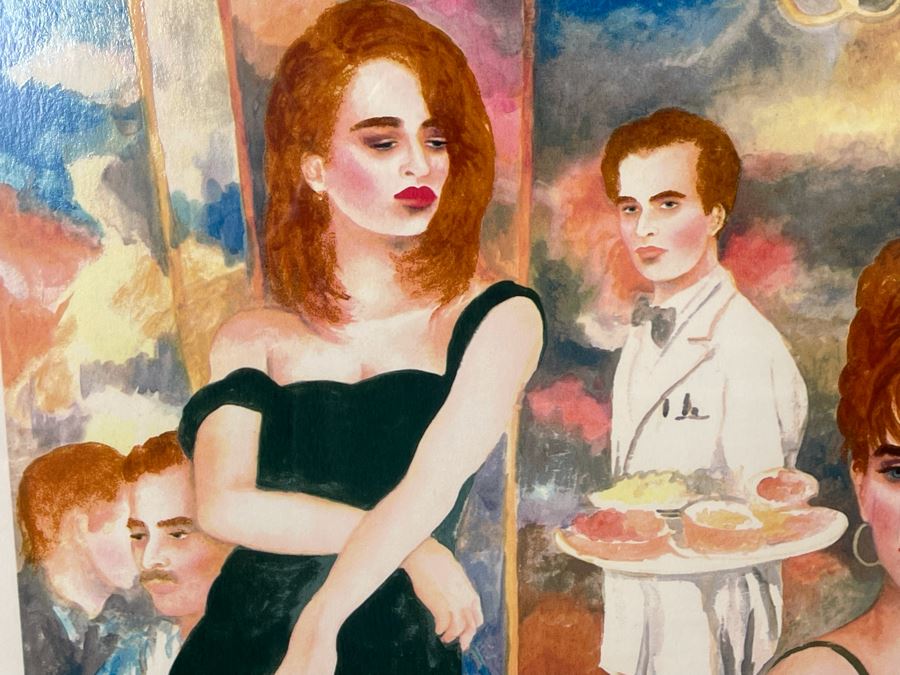 Joanna Zjawinska Signed Limited Edition Serigraph Framed 37 X 44 Estimate $1,250 [Photo 7]