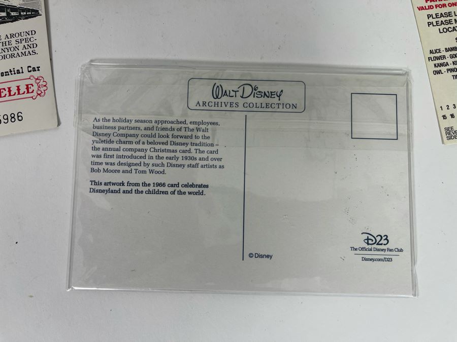 JUST ADDED - Disney Ephemera Lot [Photo 14]