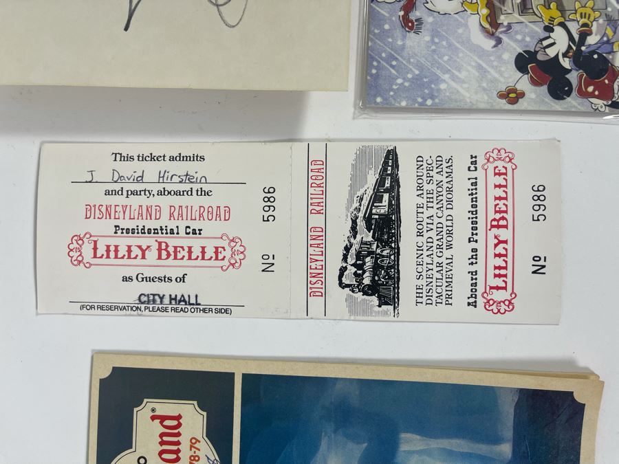 JUST ADDED - Disney Ephemera Lot [Photo 11]
