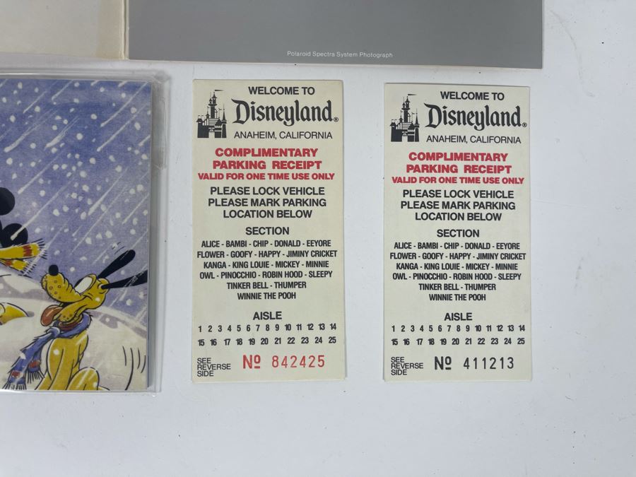 JUST ADDED - Disney Ephemera Lot [Photo 13]