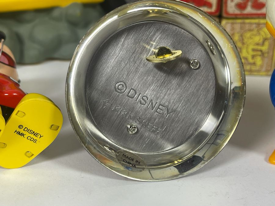 JUST ADDED - Disney Mickey Mouse Lot With Schylling Car, Illco Mickey Mouse Pre-School Toy, Wind-Up Toys And More [Photo 9]