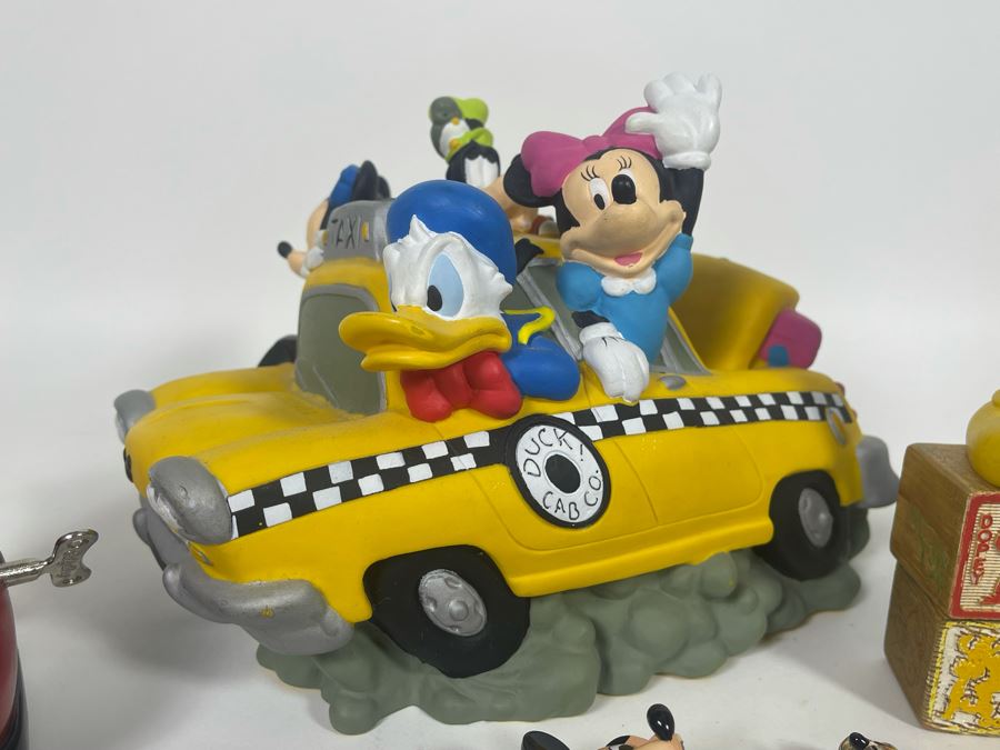 JUST ADDED - Disney Mickey Mouse Lot With Schylling Car, Illco Mickey Mouse Pre-School Toy, Wind-Up Toys And More [Photo 16]