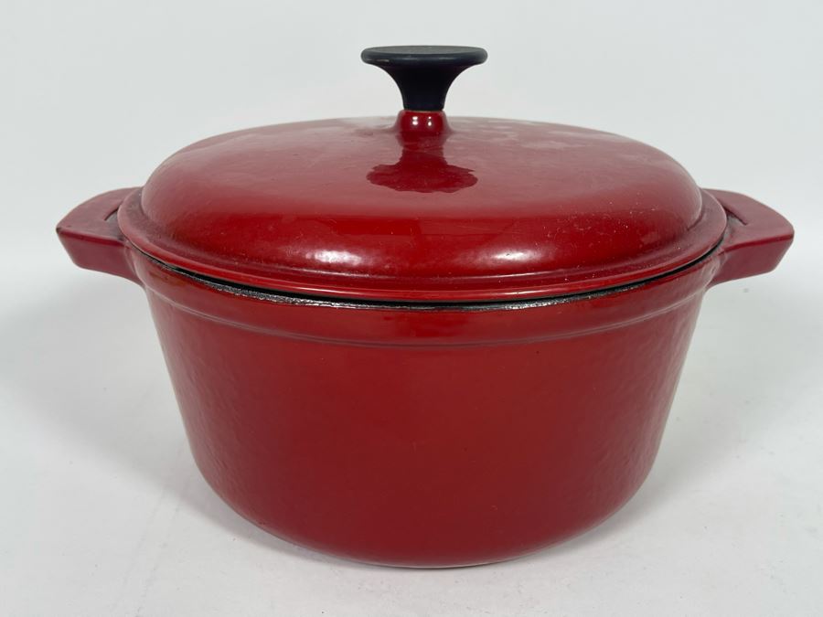 JUST ADDED - BELLA Enameled Cast Iron Pot Dutch Oven With Lid 12W [Photo 1]