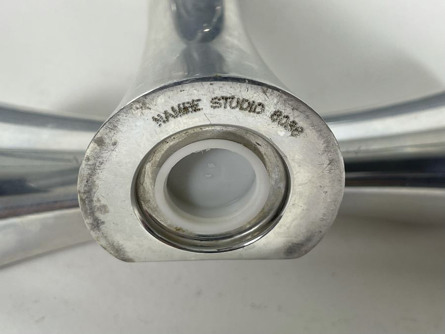 JUST ADDED - Nambe Studio Salt And Pepper Shakers 5H And Wilton Armetale Shell Hors D'Oeuvre Plate 11.5W [Photo 6]