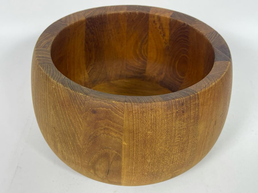 DANSK Wooden Bowl 11W X 6H
