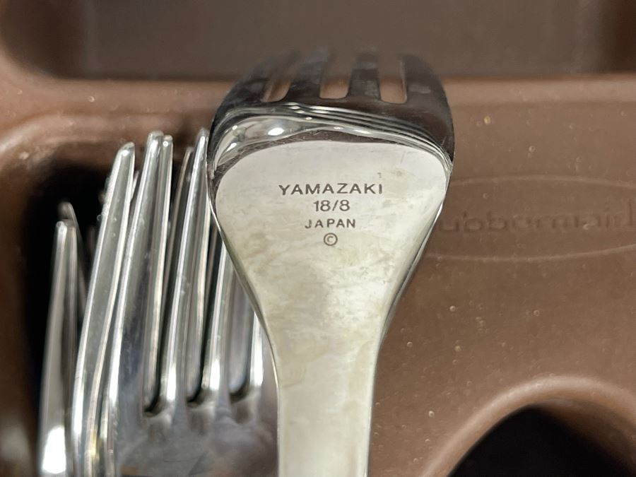 JUST ADDED - Yamazaki Japanase Stainless Steel Flatware Set [Photo 6]