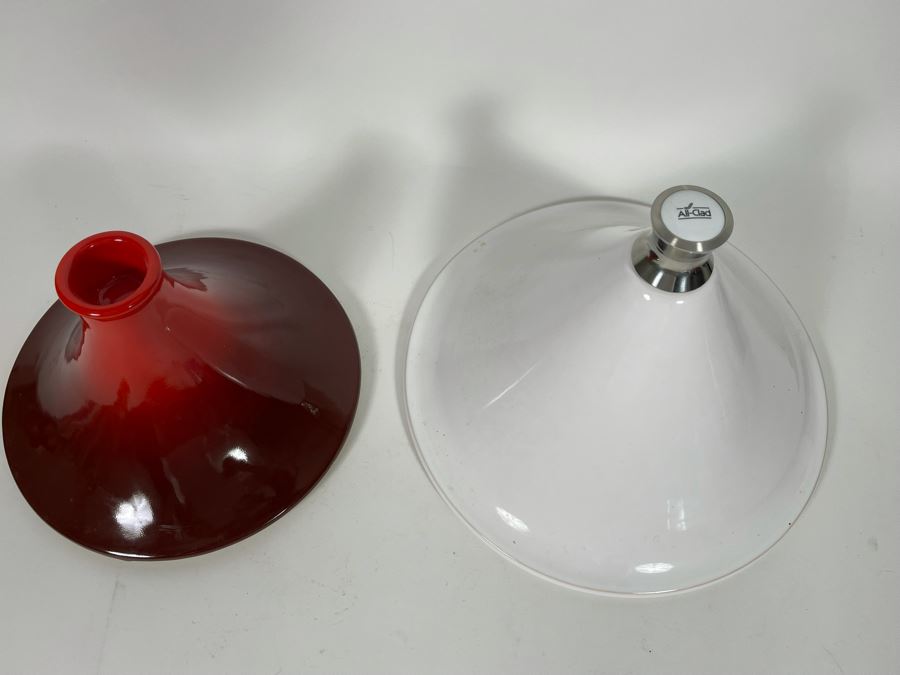 JUST ADDED - Pair Of Tagine Lids All-Clad 12W And 9W [Photo 3]
