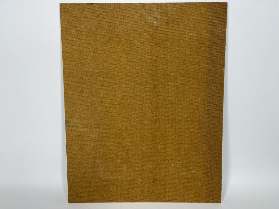 Original 1969 Louis De Donato Signed Painting On Board Of An Owl 16 X 20 [Photo 14]