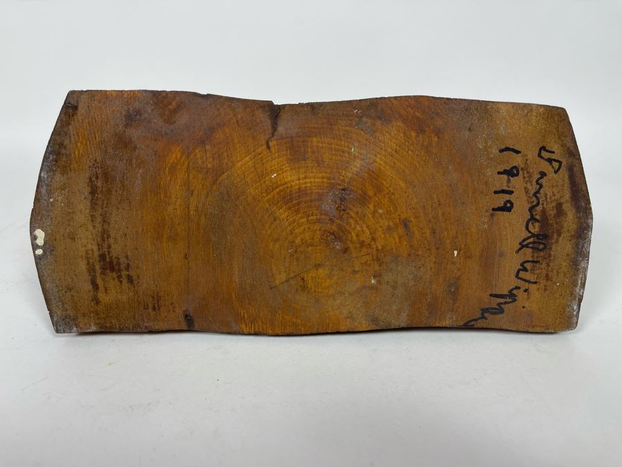 Original Antique 1919 Wood Carving Sculpture Of Deer Signed On Bottom By Artist Signature Illegible 10W X 4.5D X 9H [Photo 13]