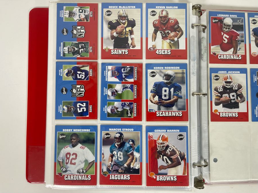 Large Collection Of Rookie Football Cards Approximately 380 Rookie Cards - See Photos For All Cards [Photo 41]