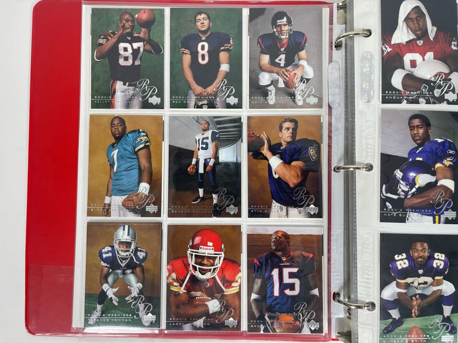 Large Collection Of Rookie Football Cards Approximately 380 Rookie Cards - See Photos For All Cards [Photo 6]