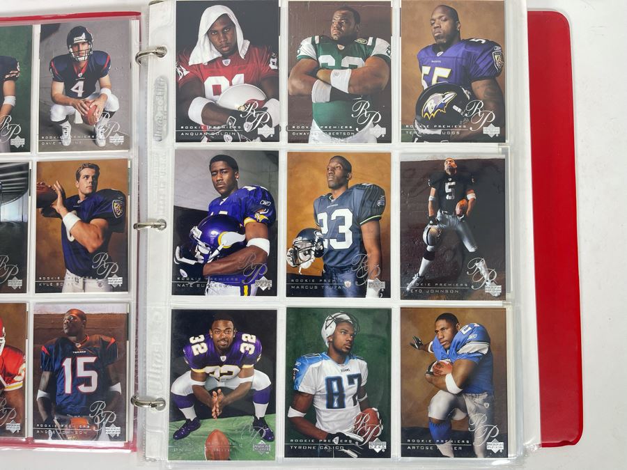 Large Collection Of Rookie Football Cards Approximately 380 Rookie Cards - See Photos For All Cards [Photo 7]